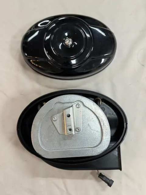 Luchtfilter Oval FLS 103 zwart compleet met filterelement (2012-2017)