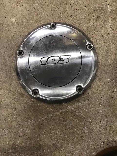 Harley-Davidson Derby Cover 103 alu OEM 60769-06