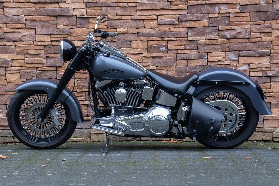 1999 Harley-Davidson FXST Softail Custom 1340 Evo Carburateur * VERKOCHT *