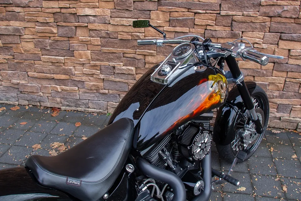 1999 Harley-Davidson FXST Softail Custom 1340 Evo Carburateur! *VERKOCHT*