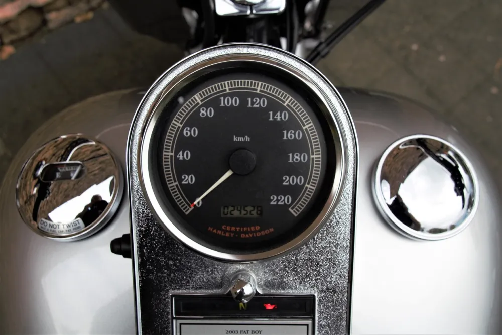 2003 Harley-Davidson FLSTF Softail Fat Boy Anniversary Twin Cam *VERKOCHT*