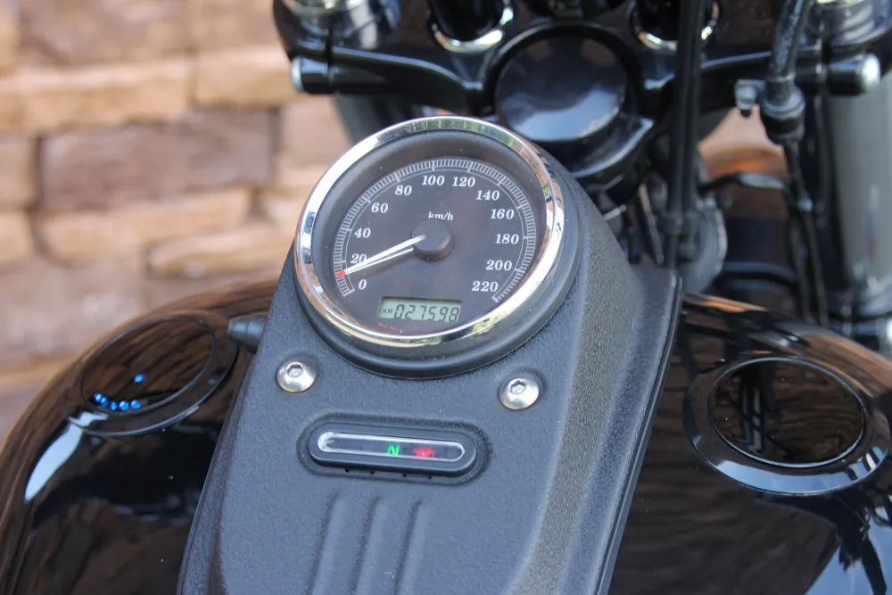 2007 Harley-Davidson FXDB Dyna Street Bob BLACK 1584 6-versnellingen *VERKOCHT*