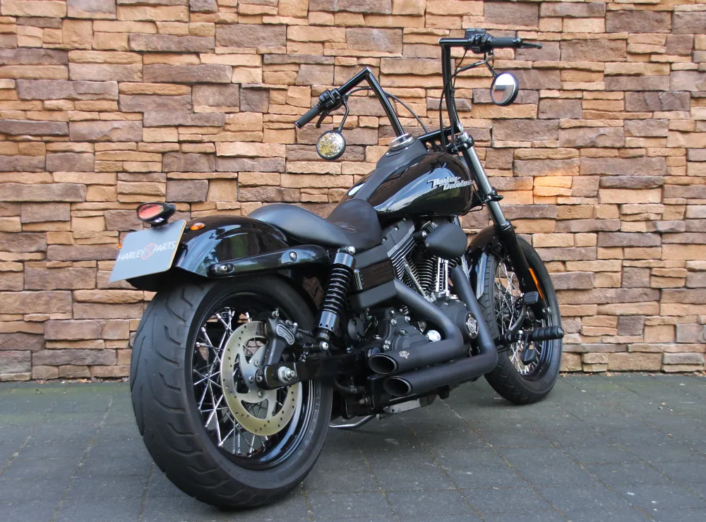2007 Harley-Davidson FXDB Dyna Street Bob BLACK 1584 6-versnellingen *VERKOCHT*
