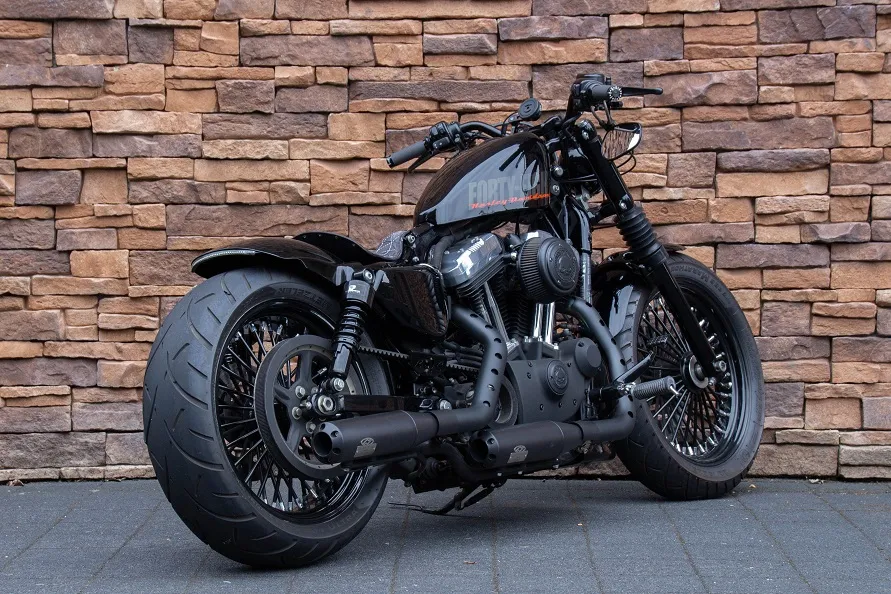 2012 Harley-Davidson XL1200X Forty Eight Sportster Jekill & Hyde Fatspoke *VERKOCHT*