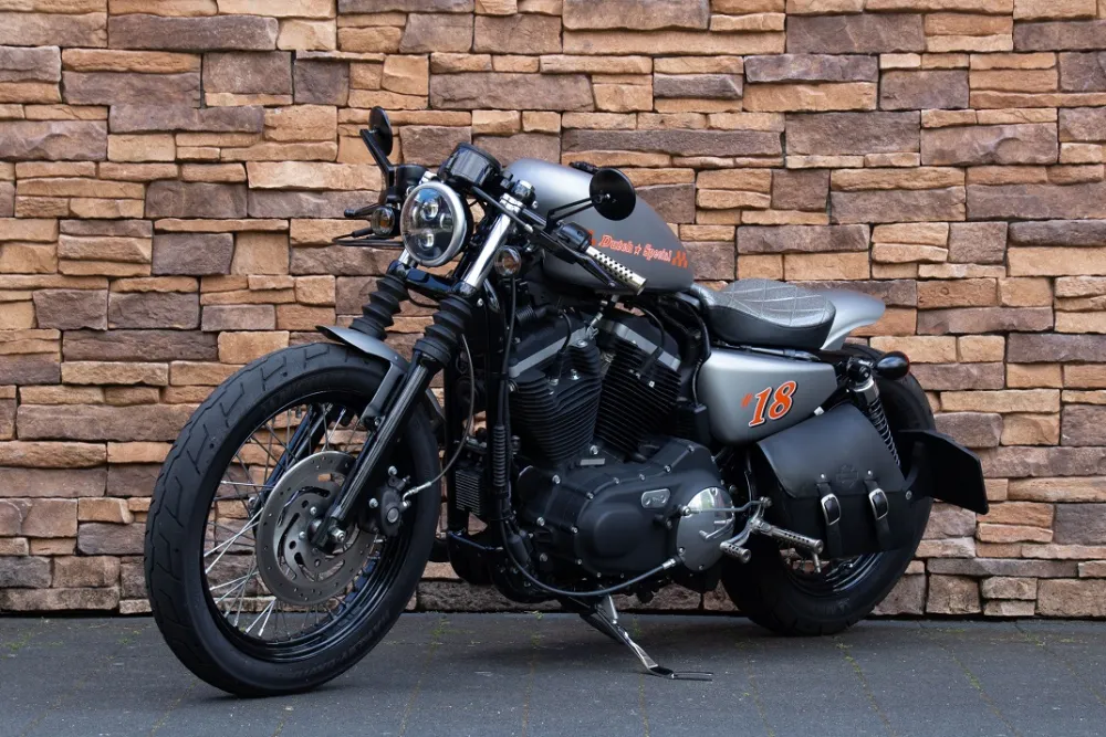 2014 Harley-Davidson Iron XL 883 Sportster Cafe Racer *VERKOCHT*