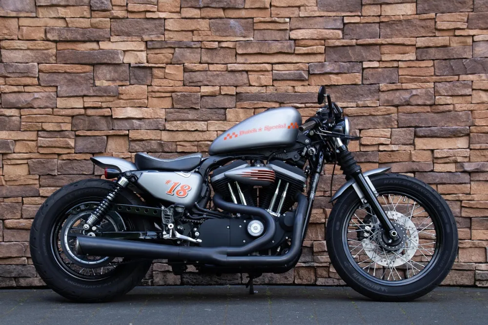 2014 Harley-Davidson Iron XL 883 Sportster Cafe Racer *VERKOCHT*