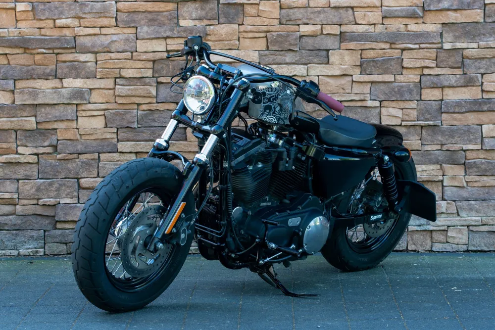 2015 Harley-Davidson XL 1200 X Sportster Forty Eight ABS Bobber Style *VERKOCHT*