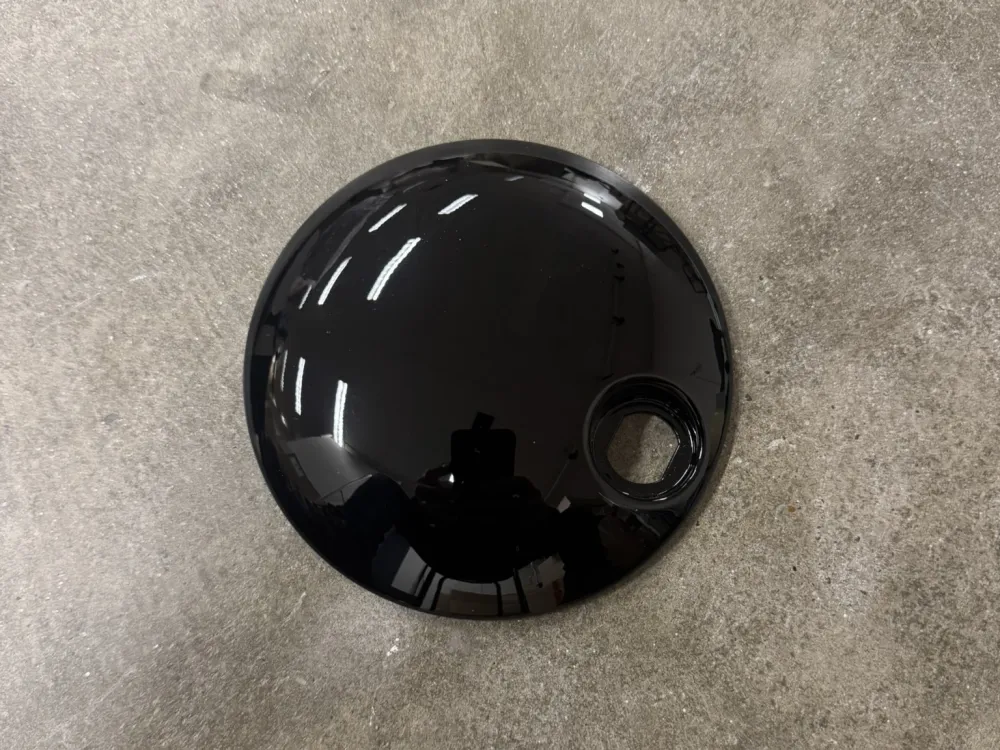 Harley-Davidson Touring Fuel Tank Console Door Black (2014-up) 61300576