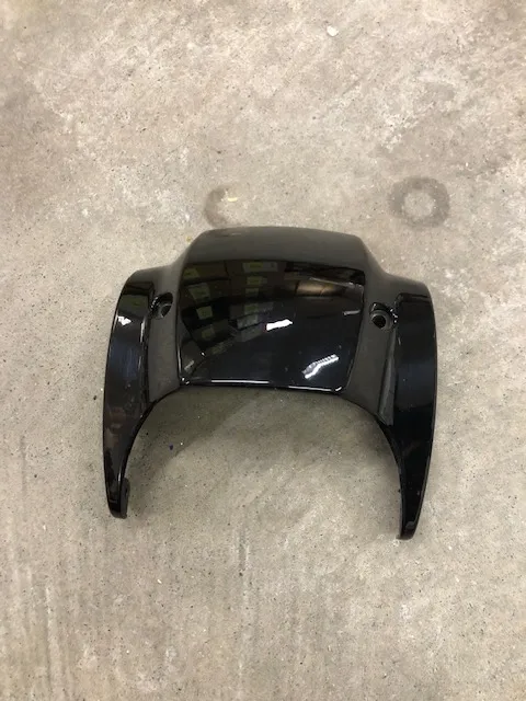 Harley-Davidson VRSCDX Headlight Visor / Bracket Vivid Black (2012-2017)