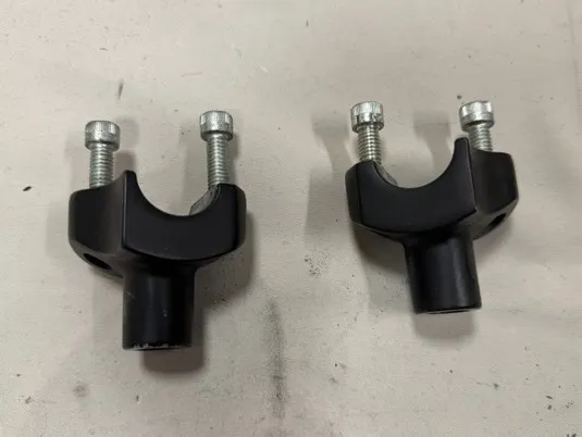 Harley-Davidson Risers set denim black Dyna Sportster 56116-82A 56117-82A