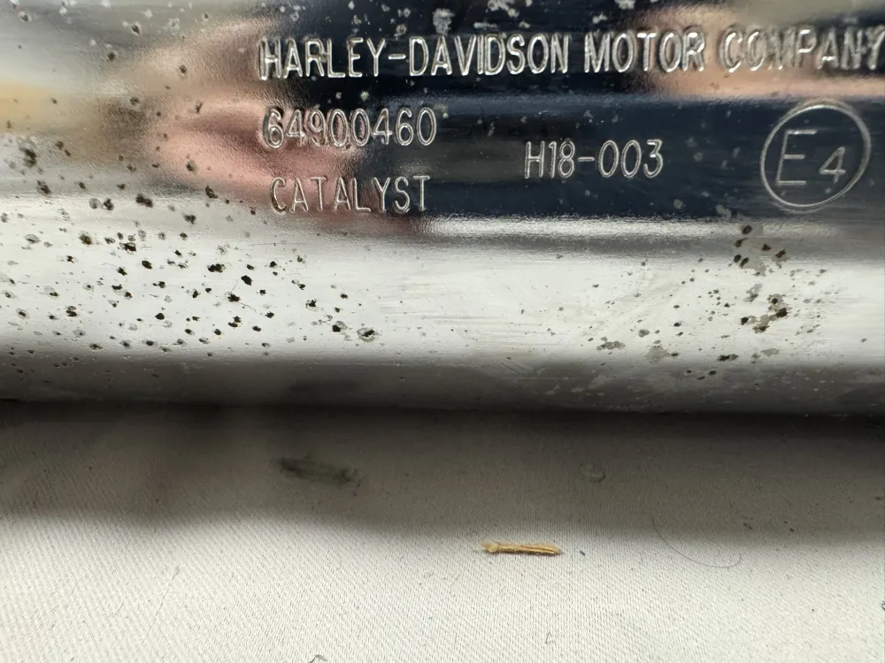 Uitlaatdempers Harley-Davidson M8 Softail Slim en Fat Boy satin izgst (2018-up)