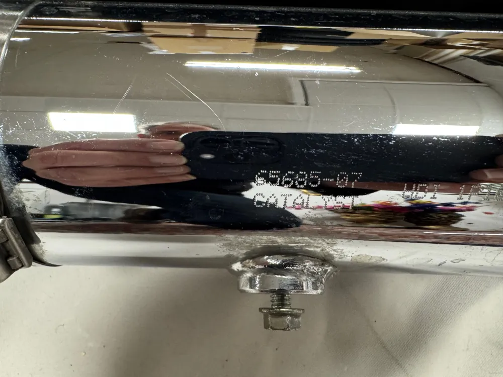 Uitlaatsysteem Harley-Davidson FLSTC Heritage Softail compleet zgan (2008-2017) 65682-07