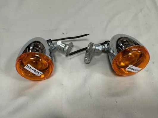 Harley-Davidson set knipperlicht voorzijde compleet Dyna Softail 68975-00
