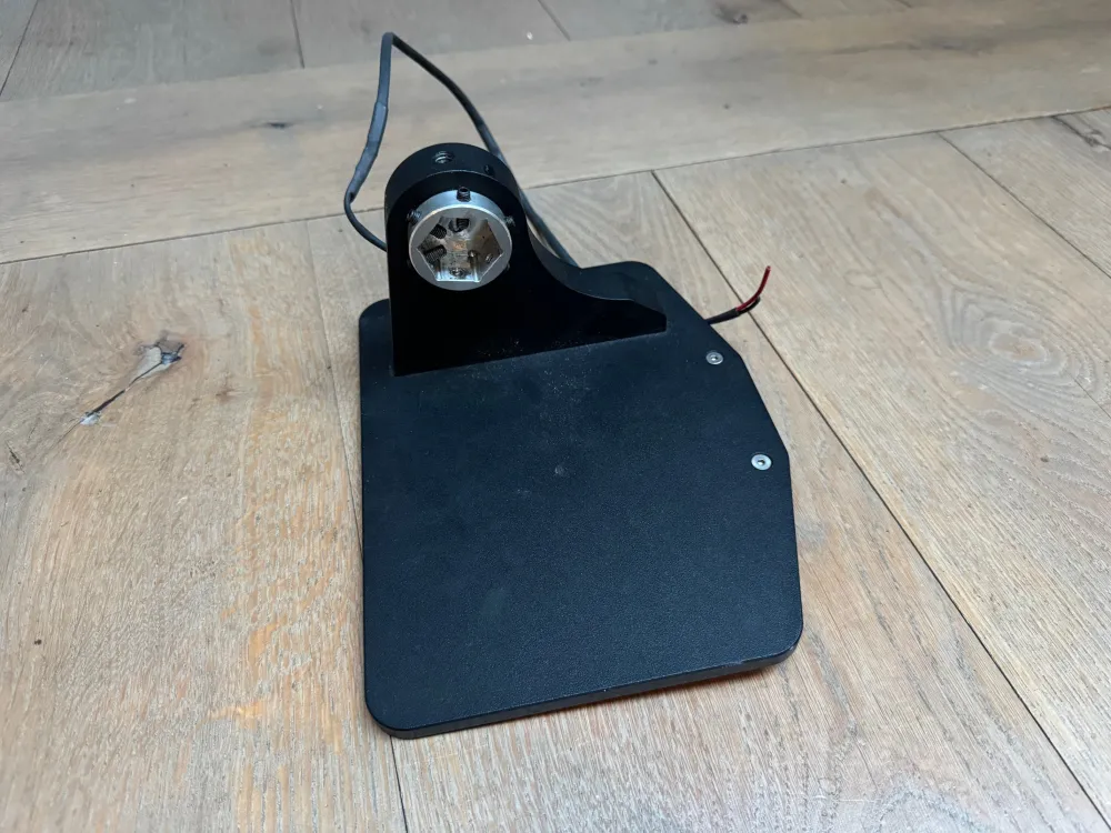 CPV kentekenplaathouder Softail M8 on axle zwart 