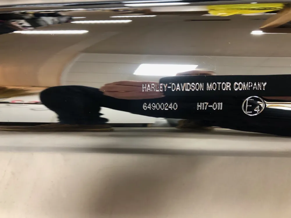 Uitlaatdempers Harley-Davidson Touring M8 origineel chroom (2017-up) 64900239 