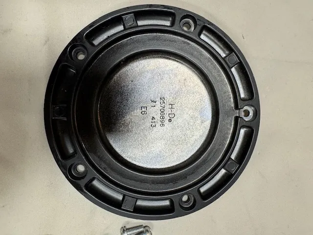 Harley-Davidson Derby Cover FLSB Softail M8 zwart 25700896