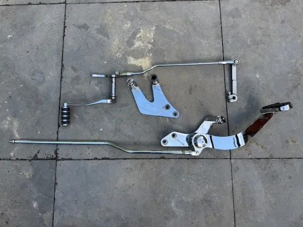 Extended forward Control Kit Harley-Davidson Dyna chroom zgan (2006-2017)
