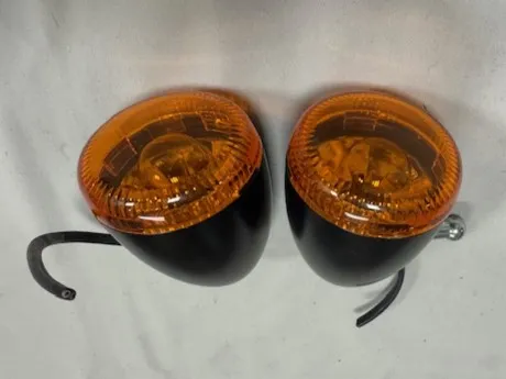 Harley-Davidson knipperlichten voorzijde Sportster zwart set (2014-2020)