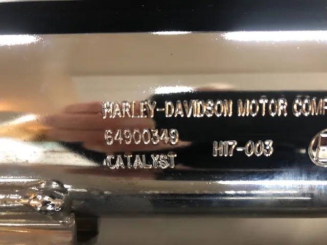 Uitlaatdempers origineel Harley-Davidson Dyna 103 chroom (2017) 64900308
