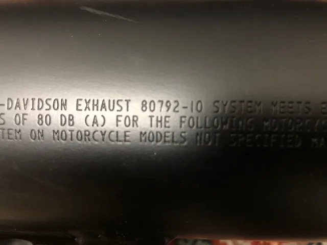 Uitlaatdempers Harley-Davidson Screamin Eagle slash cut zwart Dyna (2007-2017) 80792-10
