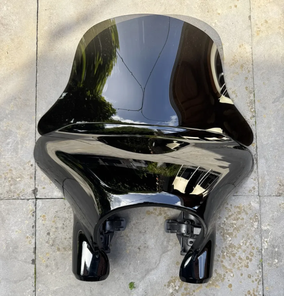 Windscherm voor Harley-Davidson Sport Glide FLSB 10" black smoke (2018-up)