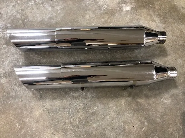 Uitlaatdempers Harley-Davidson Softail Slash Cut (2008-2017) 64727-08