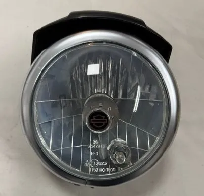 Harley-Davidson Sportster Dyna koplamp met houder denim black satin rim 67900-92