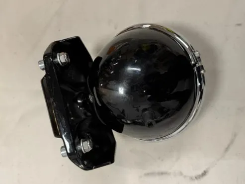 Harley-Davidson Sportster Dyna koplamp met houder gloss black chrome rim 67900-92