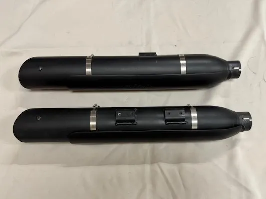 Uitlaatdempers Harley-Davidson Screamin Eagle Softail zwart (2007-2017) 80752-10