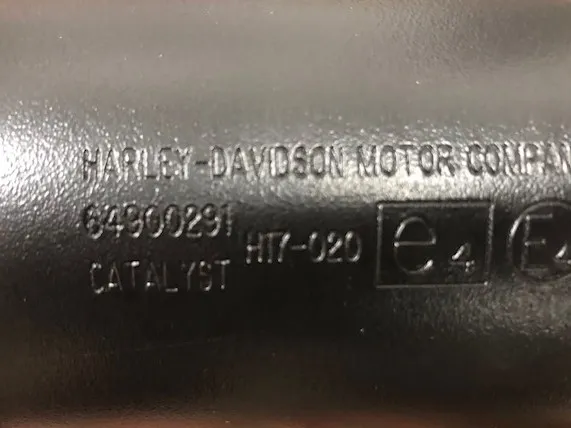 Uitlaatdempers Harley-Davidson Sportster Iron zwart 64900422 