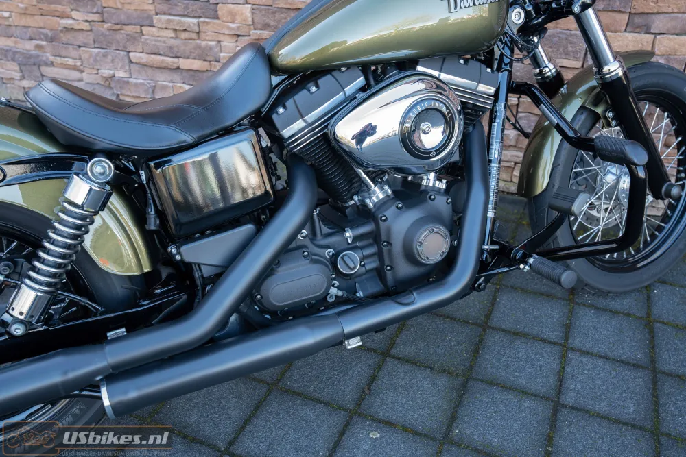 2017 Harley Davidson FXDB Dyna Street Bob 103 ABS Olive Gold