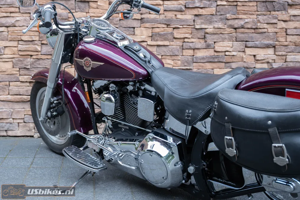 1997 Harley-Davidson FLSTF Fat Boy Softail 1340 Evo II Carburateur