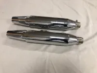 Uitlaatdempers origineel Harley-Davidson Dyna 103 chroom (2017) 64900308