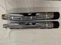 Uitlaatdempers Harley-Davidson Touring Limited en Street Glide CVO M8 2017 64900152 