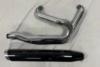 Uitlaatsysteem Harley-Davidson FLSB Sport Glide zwart hitteschild izgst (2018-2021)