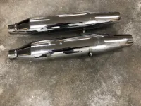 Uitlaatdempers Harley-Davidson Sportster chroom ABS (2014-2017) 64900161