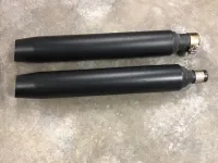 Uitlaatdempers Harley-Davidson Touring M8 origineel zwart (2017-2020) 64900769