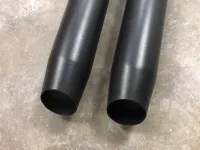 Uitlaatdempers Harley-Davidson Touring M8 origineel zwart (2017-2020) 64900769