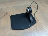 CPV kentekenplaathouder Softail M8 on axle zwart 