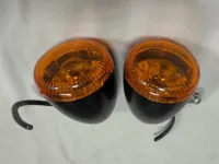 Harley-Davidson knipperlichten voorzijde Sportster zwart set (2014-2020)