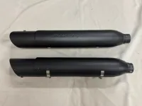 Uitlaatdempers Harley-Davidson Screamin Eagle Softail zwart (2007-2017) 80752-10