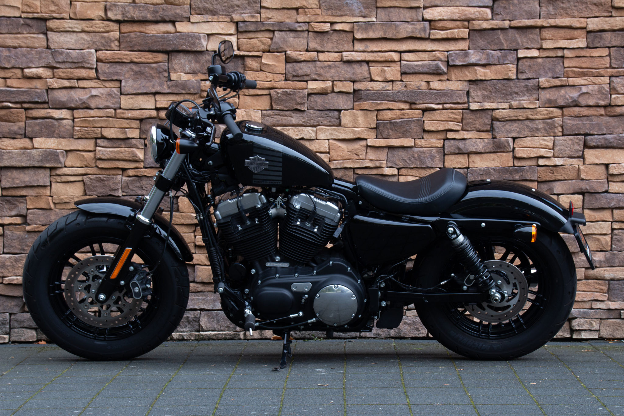 Harley Davidson Xl X Forty Eight Abs Zwart Usbikes