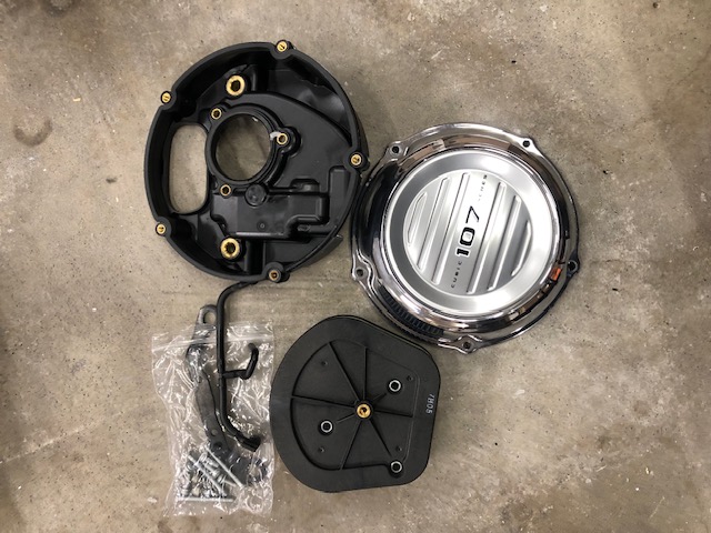 Luchtfilter Harley-Davidson Softail Fat Boy 107 FLFB compleet