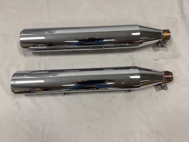 Uitlaatdempers Harley-Davidson Softail M8 chroom igst (2018-up) 64900460