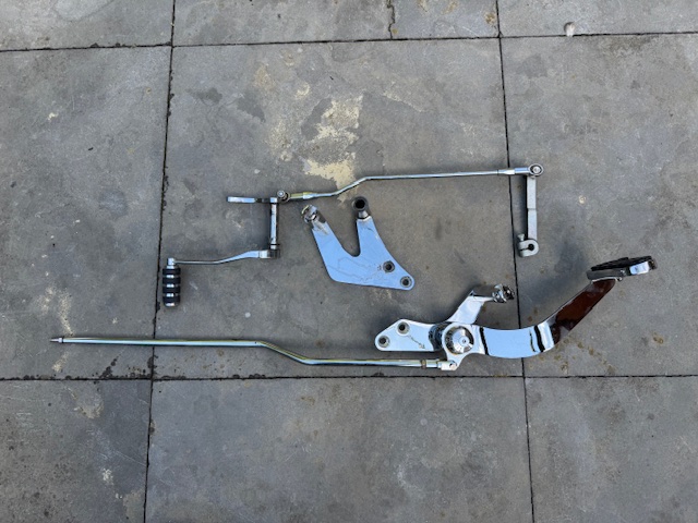 Extended forward Control Kit Harley-Davidson Dyna chroom zgan (2006-2017)