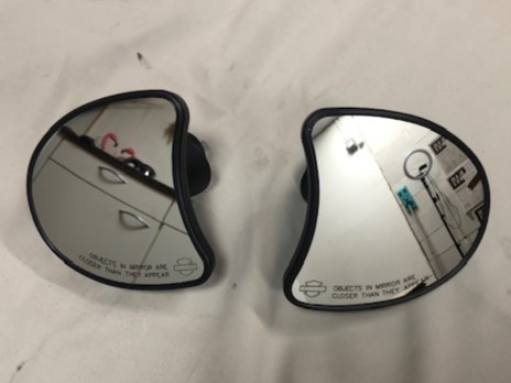 Spiegel set voor Harley-Davidson Touring met Batwing (2014-up)