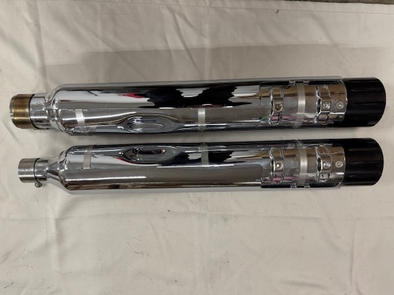 Uitlaatdempers Harley-Davidson Touring Limited en Street Glide CVO M8 2017