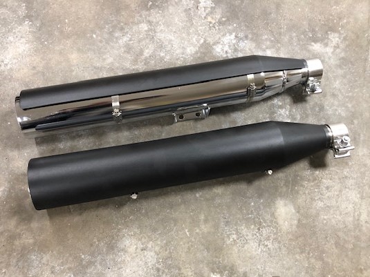 Uitlaatdempers Harley-Davidson Softail M8 origineel (2018-up) 64900460