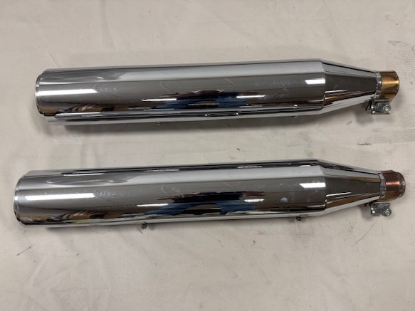 Uitlaatdempers Harley-Davidson Softail M8 chroom igst (2018-up) 64900460