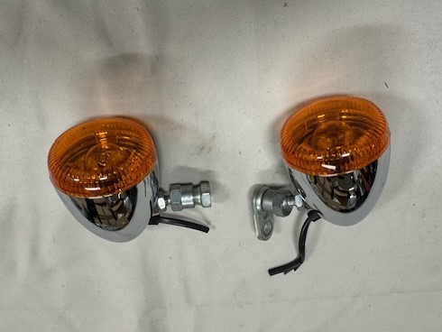Harley-Davidson set knipperlicht voorzijde compleet Dyna Softail 68975-00